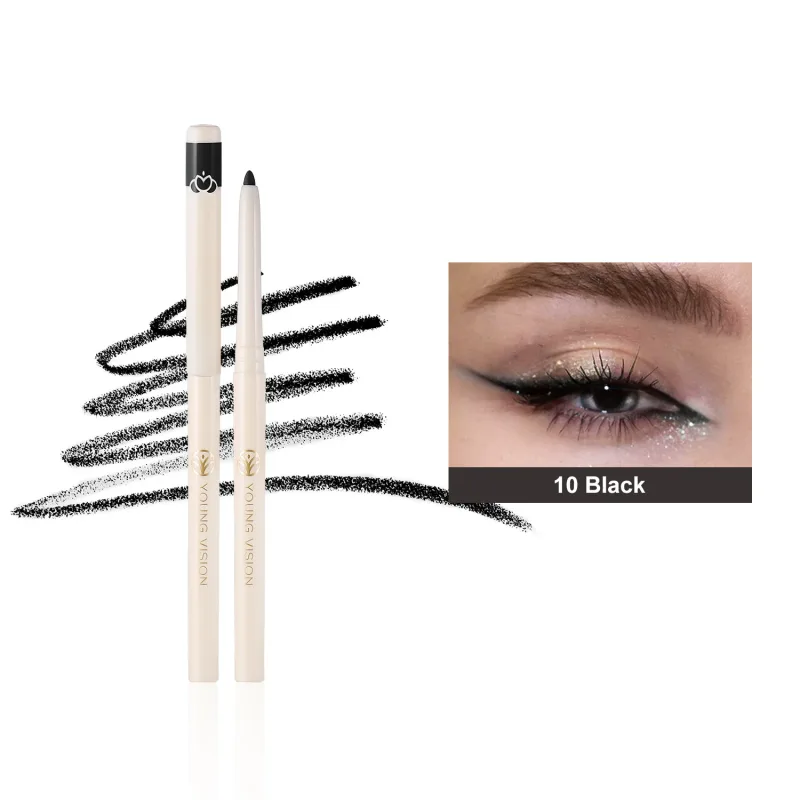 Silky Long Lasting Eye LinerดินสอBlade Tip Natural Matteไวน์อายไลเนอร์สีแดงง่ายต่อการสีและกันน้ำEye Make Upเครื่องสำอาง — image 16