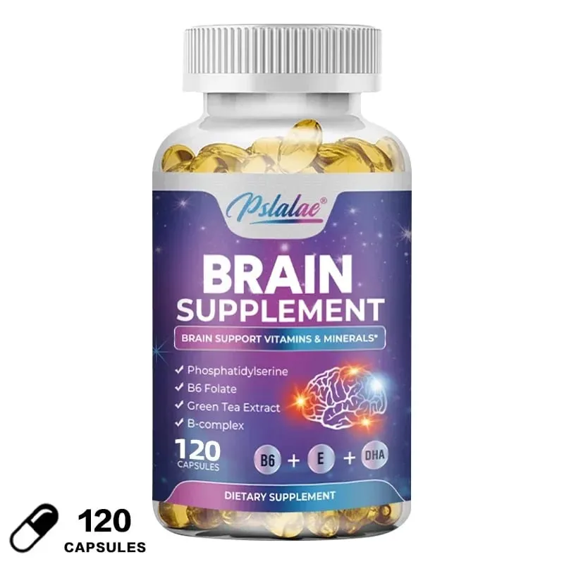 Suplemento cerebral: apoya la salud del cerebro, la función cognitiva mejora la claridad mental y aumenta la memoria y la concentración. Vegano — image 9