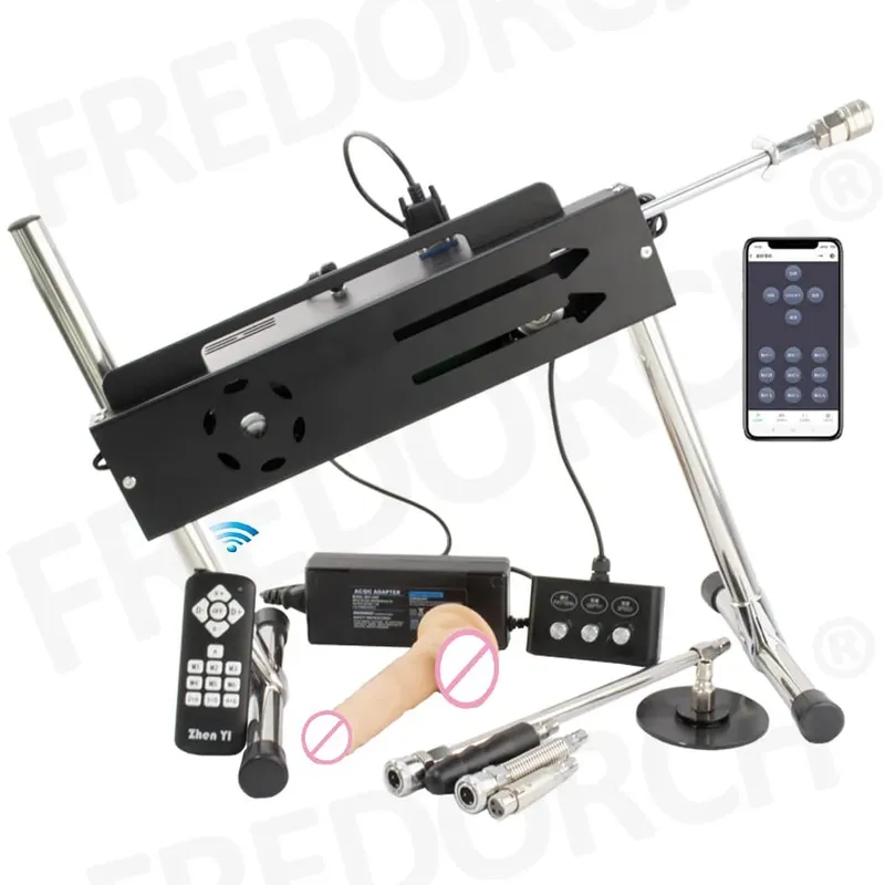 200W Leistungsstarke Sexmaschine F21S APP/Kabellose/Kabelgebundene Steuerung mit Dildoaufsätzen für Frauen Männer Automatische Masturbation Sexspielzeuge — image 17