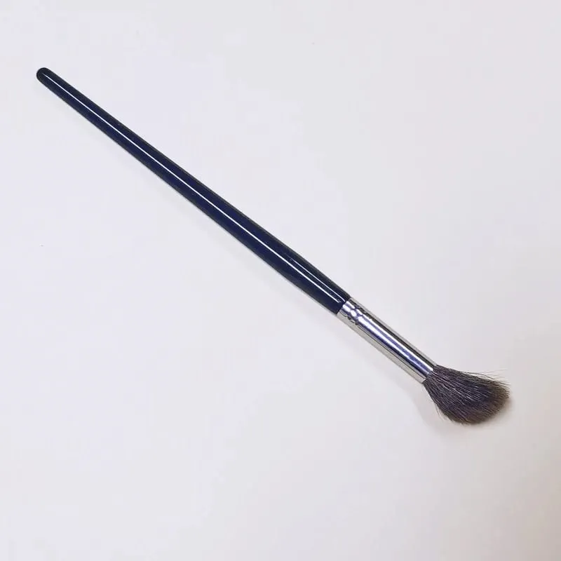 Fosforlu Makyaj Fırçaları Allık Açılı Yüz Doğal Keçi Kılı Yüksek Kaliteli Karıştırma Pudrası Makyaj Fırçası — image 5
