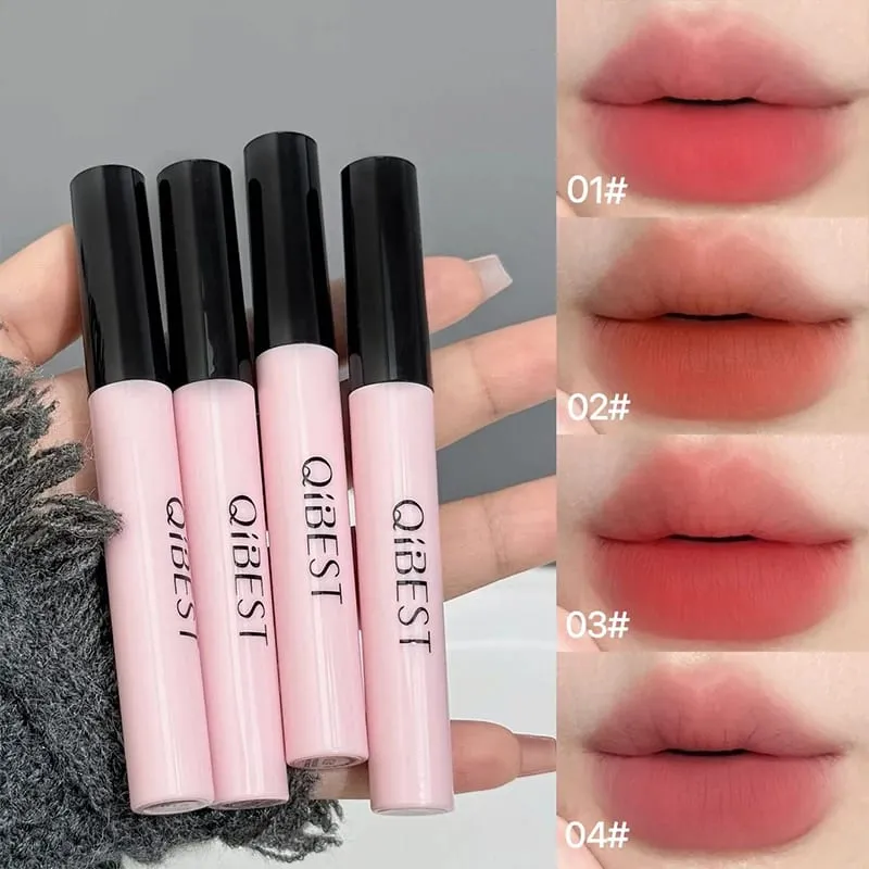 Bộ trang điểm đa năng Bao gồm 4PC Bùn môi 1 Phấn nén 1 Phấn má hồng 1 Bút kẻ mắt 1 Dụng cụ nối mi 1 Mỹ phẩm Chì kẻ mày — image 2