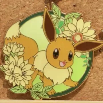 Pokemon Eeveelution Eevee Enamel Pin untuk Lencana Pakaian pada Ransel Lapel Pin Hiasan Hadiah Aksesori Barang Kemas Anime — image 9