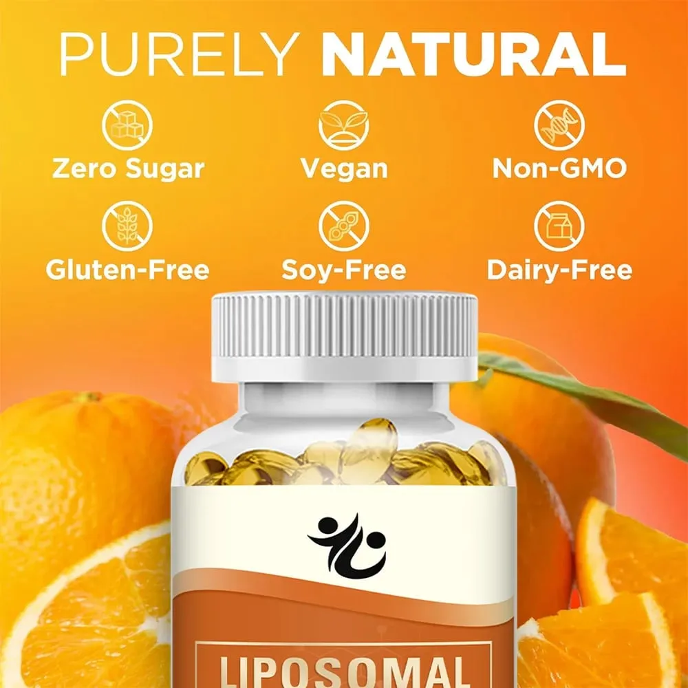 Liposomal Vitamin C 1000mg Kapsul-Menyokong Pengeluaran Kolagen Pertahanan Imun Kulit Keserian Kognitif & Peredaran Darah — image 3