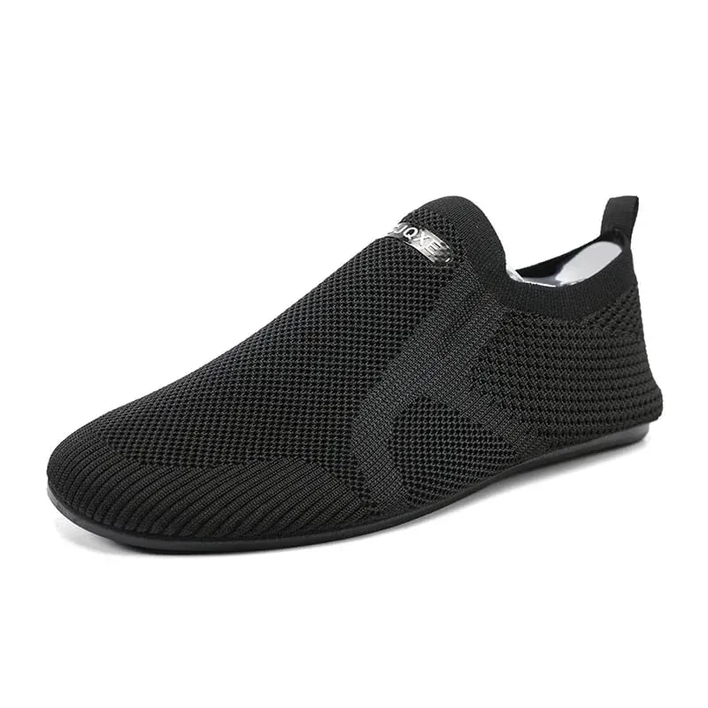 Breathable Men รองเท้าผ้าใบลำลองน้ำหนักเบาผู้หญิง Vulcanized รองเท้ายืดหยุ่น Unisex Loafer ฤดูร้อน Anti-SLIP รองเท้า 36-47