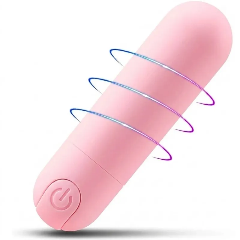 Silikon Peluru Vibrator Puting Wanita Klitoris Stimulator Mini Vagina Anal Pijat Sepenuhnya Tahan Air Dewasa Seks Mainan untuk Wanita — image 9