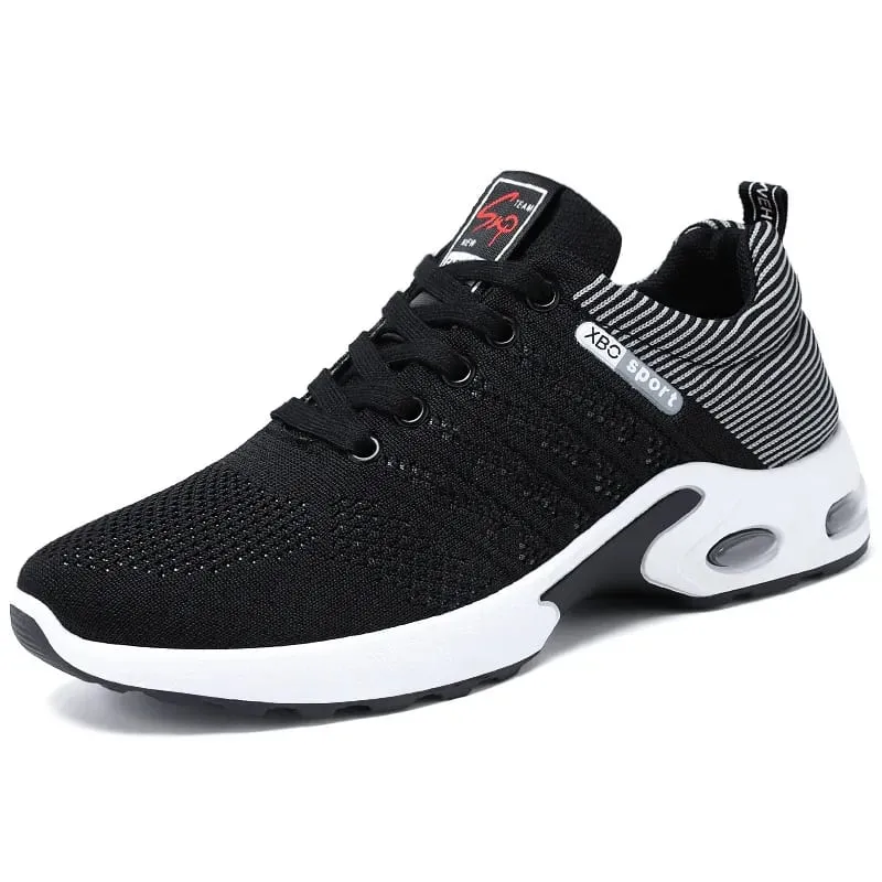 Neue, atmungsaktive, vielseitige Laufschuhe für Herren mit weicher Sohle, leichte, lässige Sportschuhe für Herren — image 4