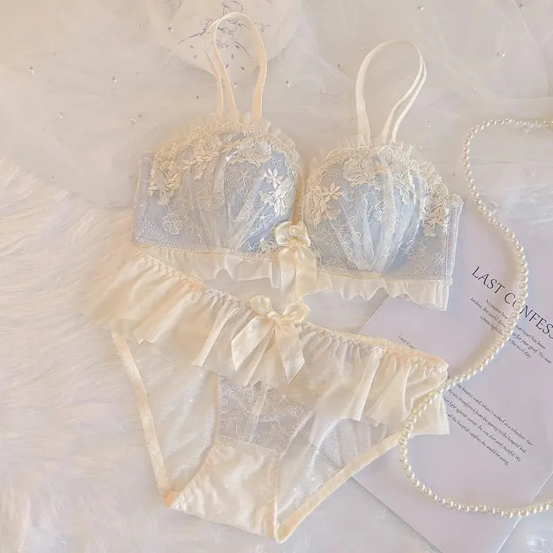 Küçük Göğüsler için Kablosuz Push Up Sütyen Sarkma Önleyici Dantel Bralette Kadın Yastıklı Olmayan İç Giyim Geliştirmek ve Kaldırmak için Konfor Sütyen