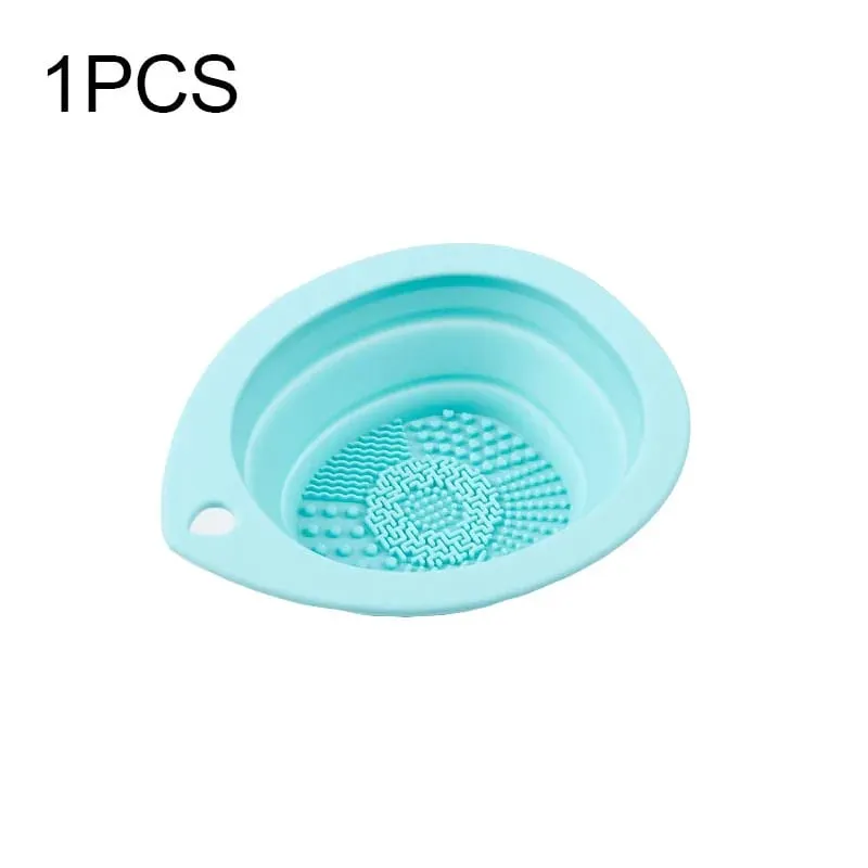 1/2PCS Tappetino per la pulizia del trucco in silicone per la pulizia dei pennelli per il trucco Pennelli per il trucco Strumento per la pulizia dei pennelli HZSQJGZ04
