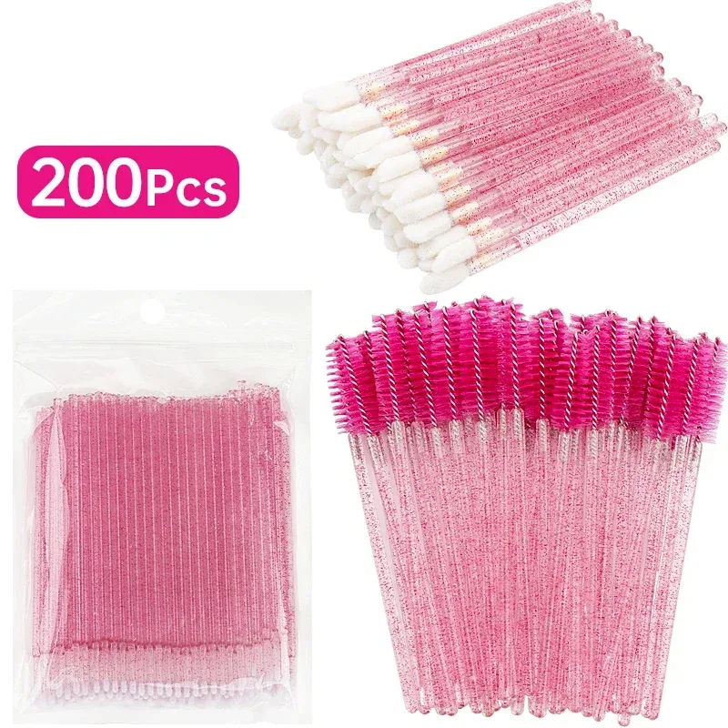 200 spazzole professionali per la pulizia delle ciglia - micro bacchette da salone per la rimozione e il mantenimento delle estensioni delle ciglia | Kit di strumenti senza pelucchi — image 14