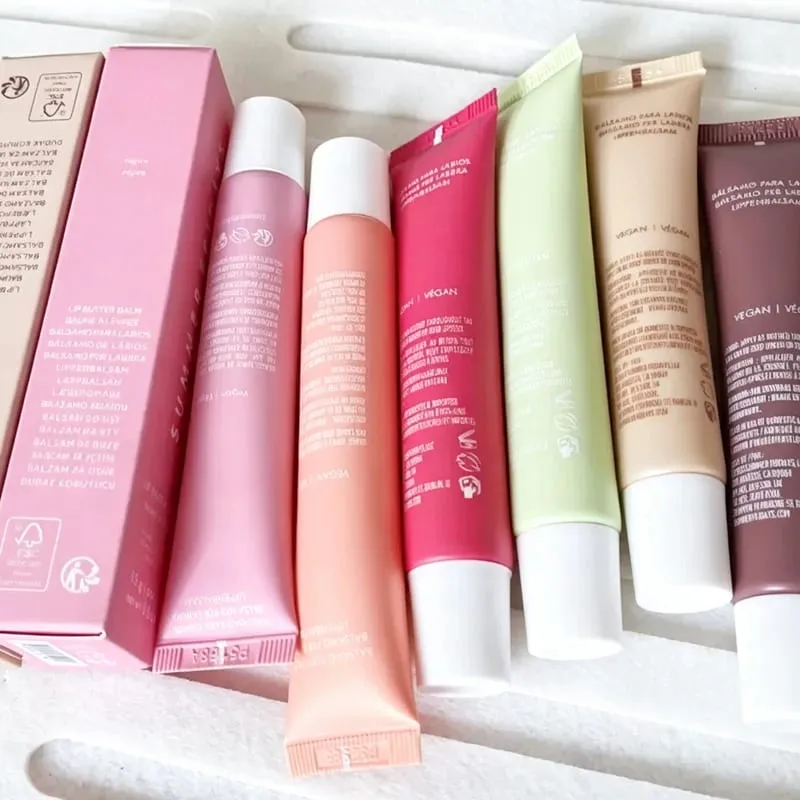 Musim Panas Terbatas Lip Balm Melembabkan Cermin Lip Gloss Kue Ulang Tahun Strawberry Lembut Serv Bau Lipstik Transparan Makeup Bibir — image 6