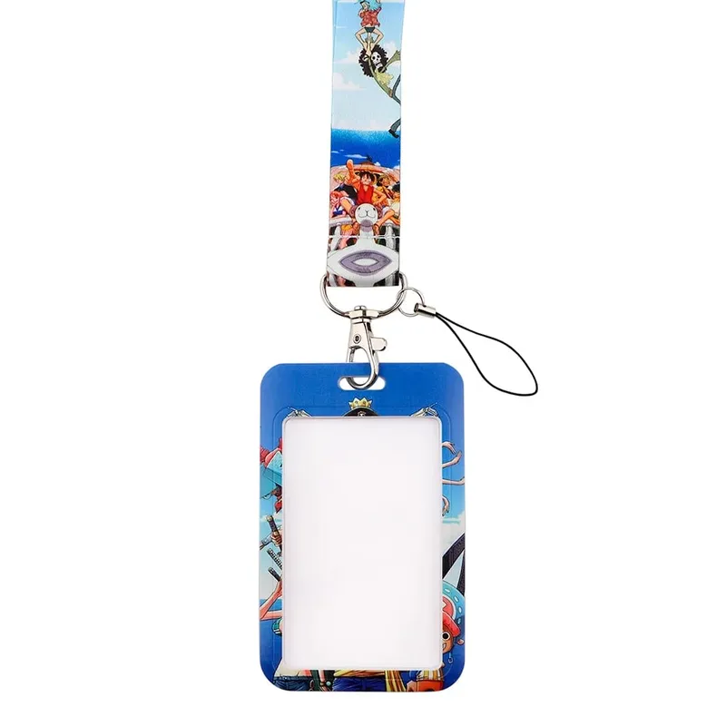 Pemegang Tauliah Rantai Kunci Lanyard Leher Untuk Pemegang Kad Kredit Pas Kad Akses Aksesori Anime Cosplay — image 5