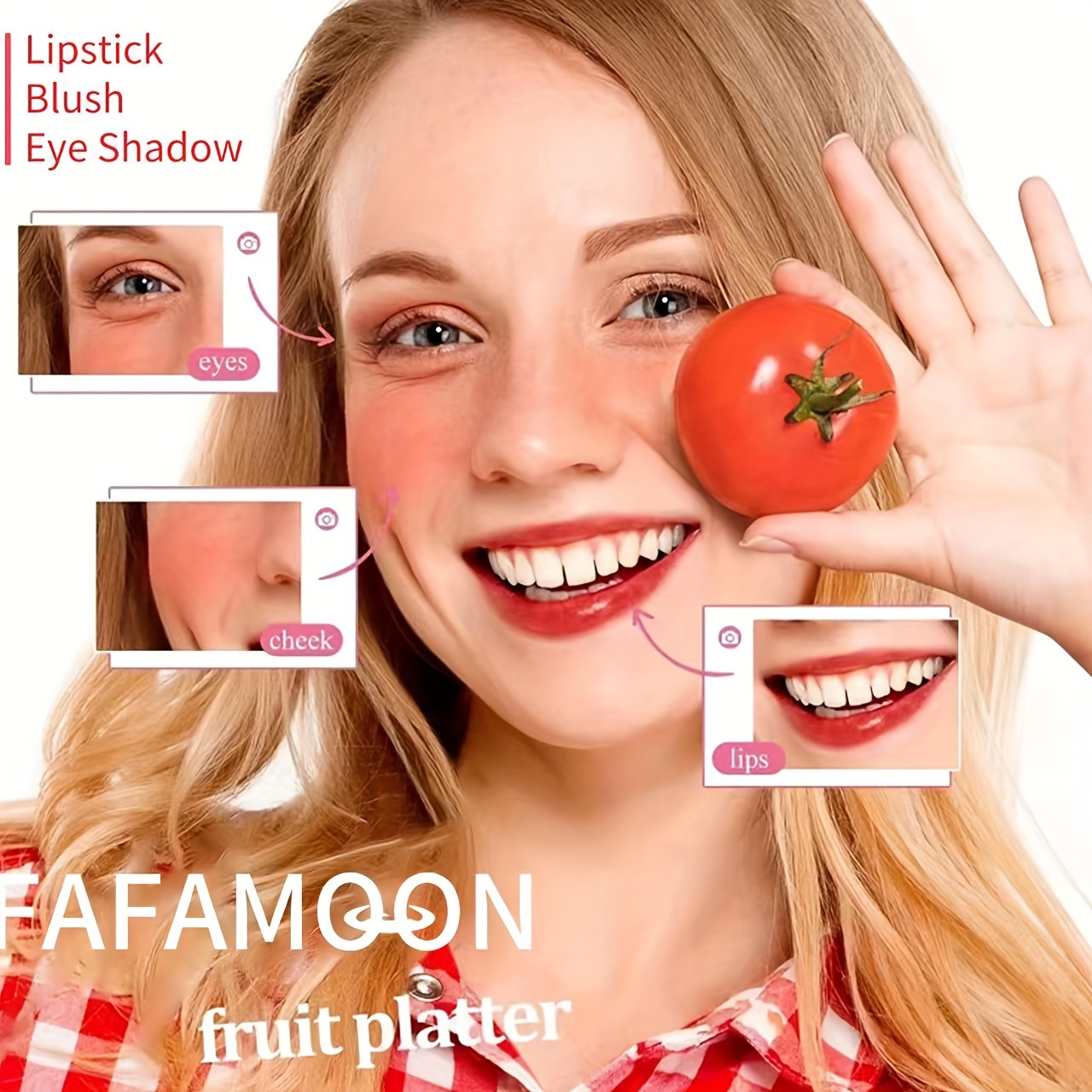 Teinte fruitée pour les lèvres, brillant à l'eau, liquide hydratant, imperméable, antiadhésif, pigment élevé, couleurs vibrantes longue durée — image 4
