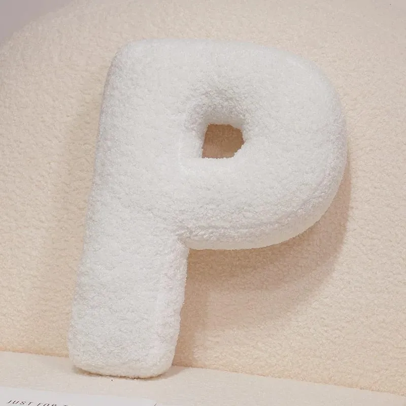 Oreiller en peluche avec lettres anglaises de dessin animé, coussin de canapé, de lit, enseignement des mots, jeu, décoration de salon, 40CM — image 23