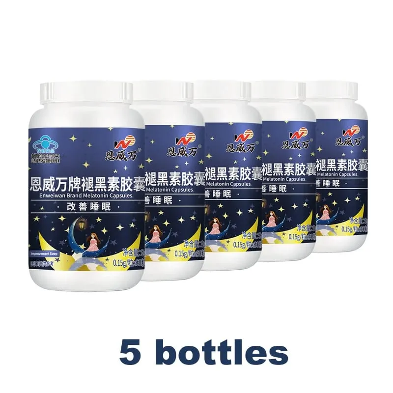Kapsul Melatonin Tidur Nyenyak & Kognisi Otak Kekuatan Tambahan Liposomal Melatonin dengan Vitamin B6 kesan berganda tidur berkualiti — image 10