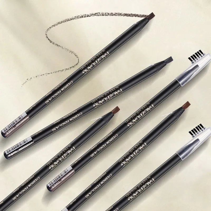 Penna per sopracciglia dura per microblading Sopracciglia selvagge naturali Matita per potenziatori di definizione delle sopracciglia Matita impermeabile a lunga durata — image 7