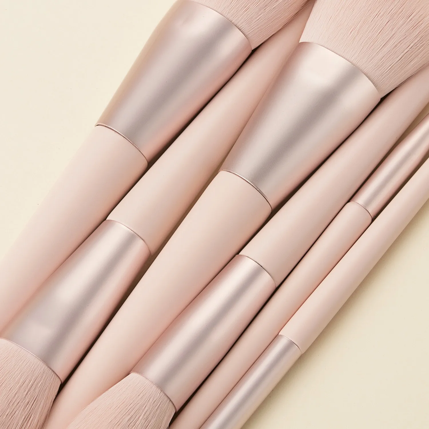 11 pcs Pink Makeup Brushes Set Vegan Eyebrow Eyelash Powder Synthetic Hair Foundation Brush Make Up Tools For Women — image 4