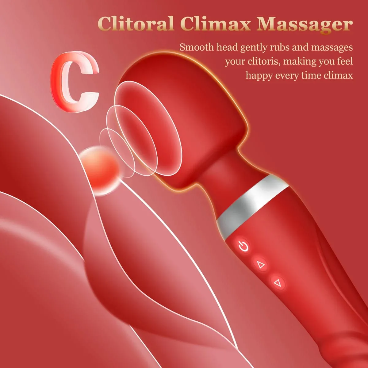 Double Vibratorสำหรับผู้หญิงDildos AV Magic Wand G Spot Clit Stimulatorช่องคลอดMassager Masturbatorsของเล่นสำหรับผู้ใหญ่สำหรับคู่ 18 +