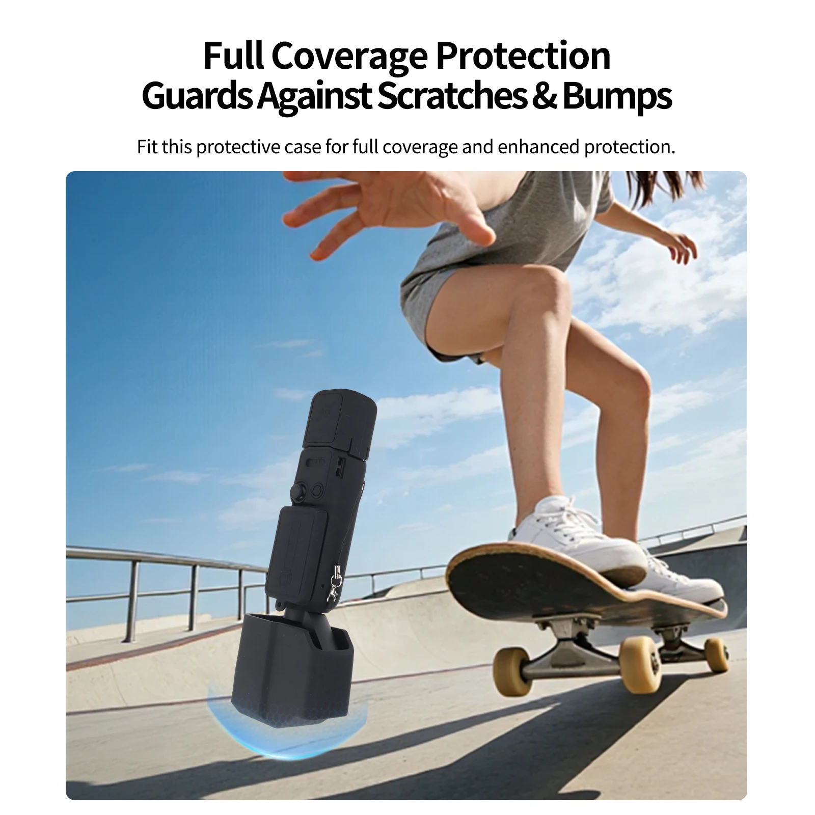 Silicone Protective Case for DJI Osmo Pocket 4P Comprehensive Protection Silicone Cover for DJI Pocket 4Pro Camera Accessories — image 3