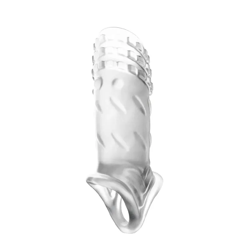 Anneaux de pénis pour hommes retardent l'éjaculation préservatif Extension de manchon de pénis étendre gode adulte Plug Anal jouets sexuels pas de vibrateur pour les femmes — image 10