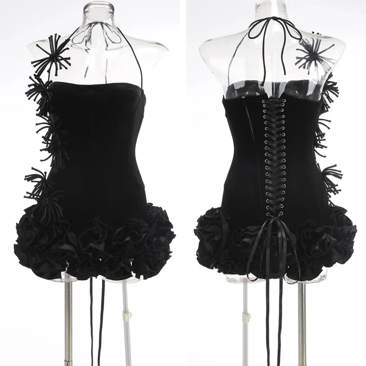 VC Chic – robe corset sans manches, style dos nu, avec embellissements uniques, pour une soirée spéciale — image 6
