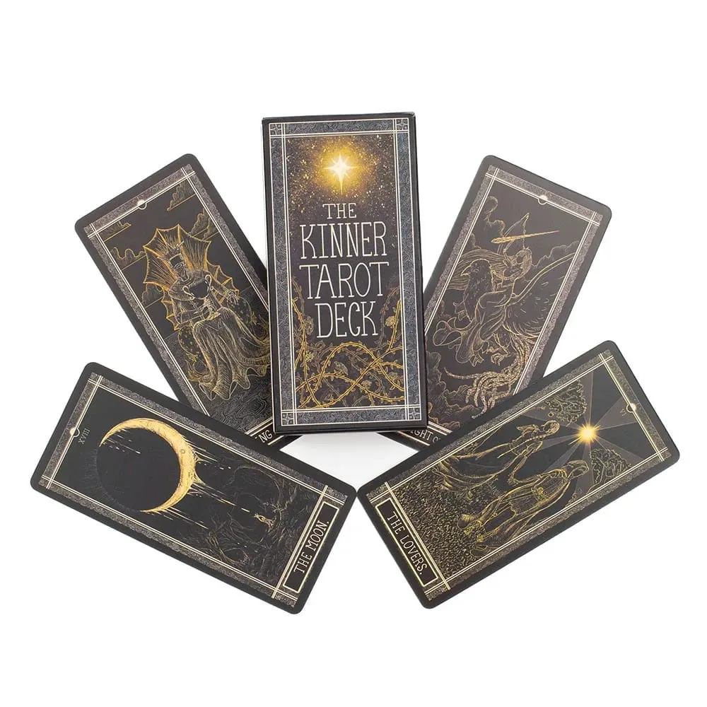 The Kinner Tarot Deck 87Pcs Divination Fate Tarot Oracle Cards Party Entertainment Board Game Cards 11.3*5.5cm — image 5