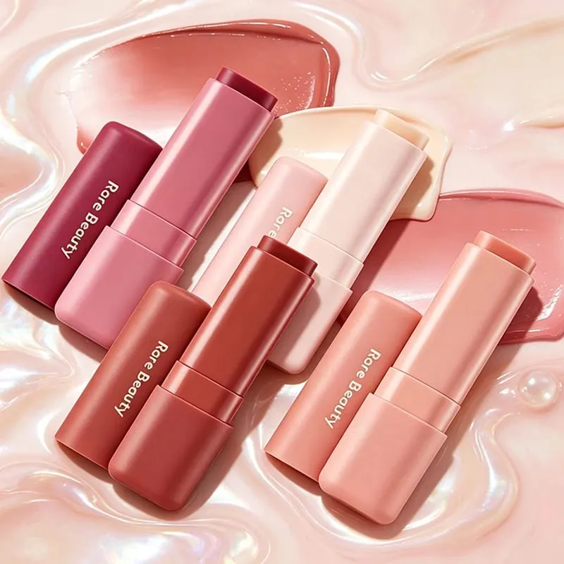 Sjælden skønhed letvægtslotion mat tekstur flydende pulver Blusher nærende 4 farve smør læbestift Bronzing flydende kosmetik — image 3