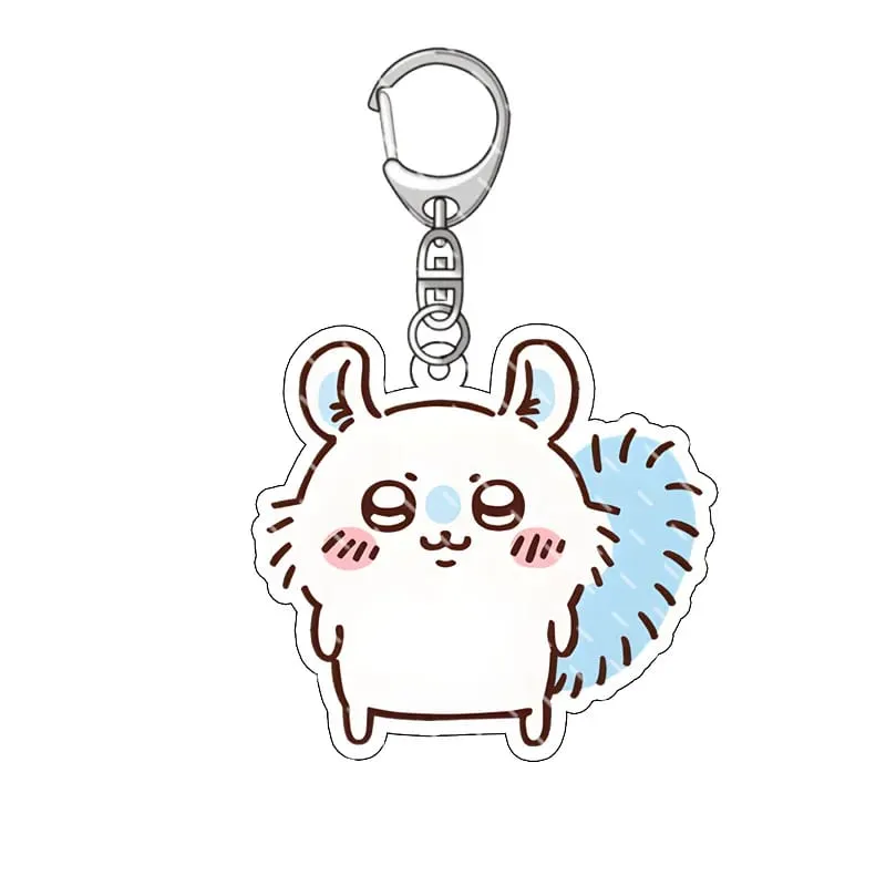 Yiji pendentif Anime bande dessinée acrylique périphérique porte-clés Hachiware Usagi mignon pendentif sac suspendu décoration décoration — image 9