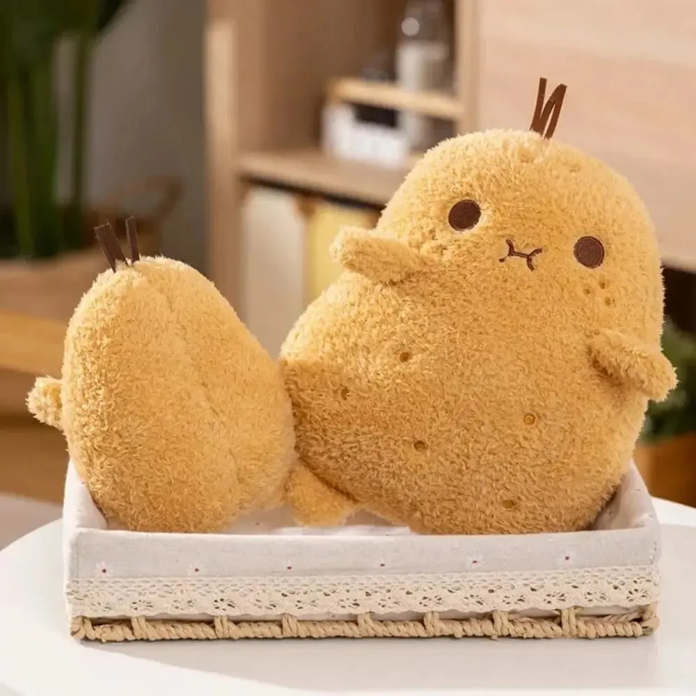 PP Cotton Small Potato Plush Doll Fluffy Plush Stuffed Funny Food Plush Doll Soft Ins Plant Spud Throw Pillow Kid Girl Boy — image 8