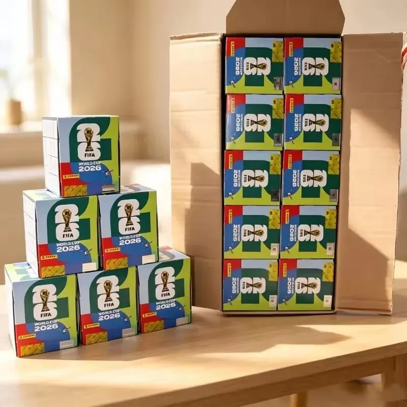 Panini Piala Dunia FIFA 2026 Kotak Pelekat Rasmi Kotak Hobi Dimeterai Pelekat Bola Sepak Koleksi untuk Koleksi Album Peminat Bola Sepak — image 3