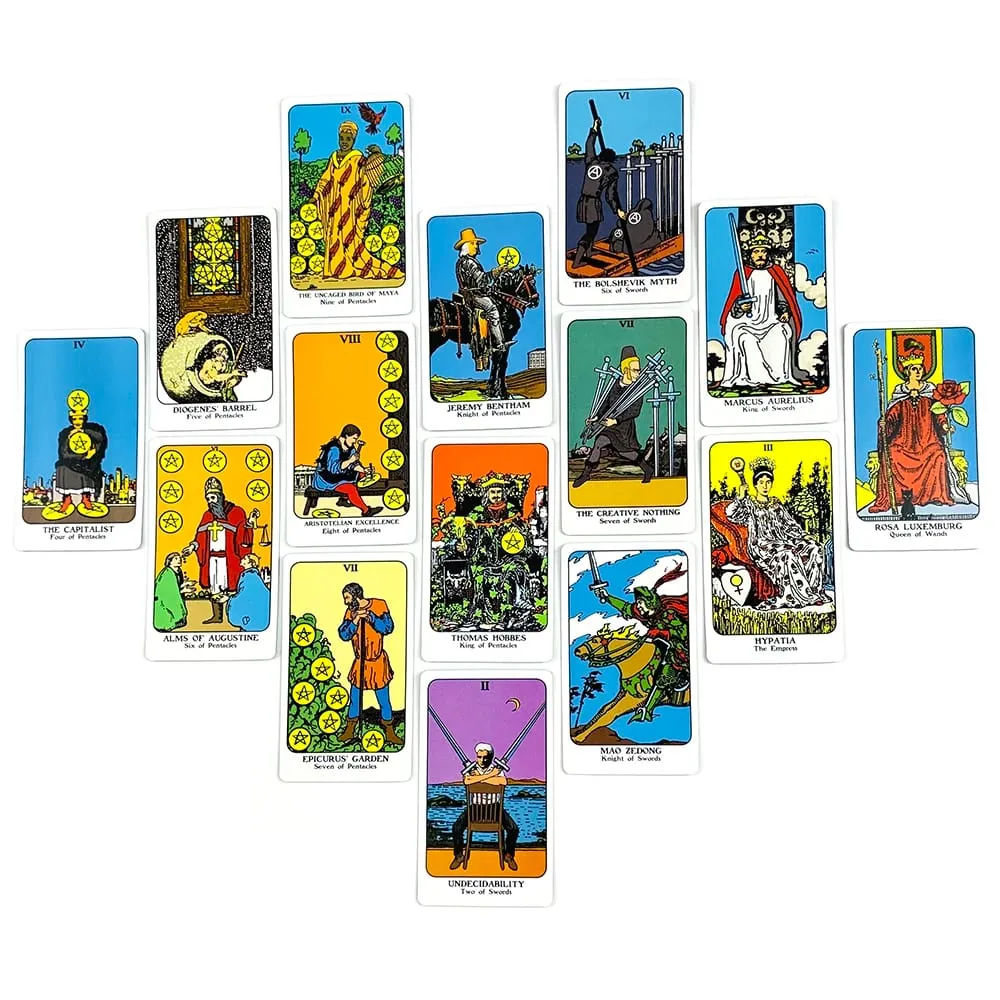 New The Philosopher's Tarot Deck 78 Cards English Version Fate Prediction Spiritual Divination Table Game for Tarot Beginners — image 5