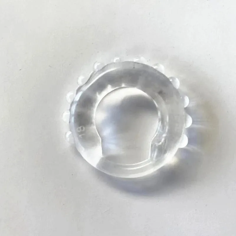 Siliconen Penis Ring Kralen Clitoris Stimuleren Voorhuid Correctie Cock Ringen Vertraging Ejaculatie G-spot Massage Speeltjes voor Mannen — image 14