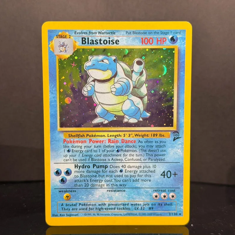 Poket 2000 Set Pangkalan 2 OG Nostalgia Koleksi Hitmonchan Scyther Clefable Pidgeot Mewtwo Proksi Holo Tradisional — image 8