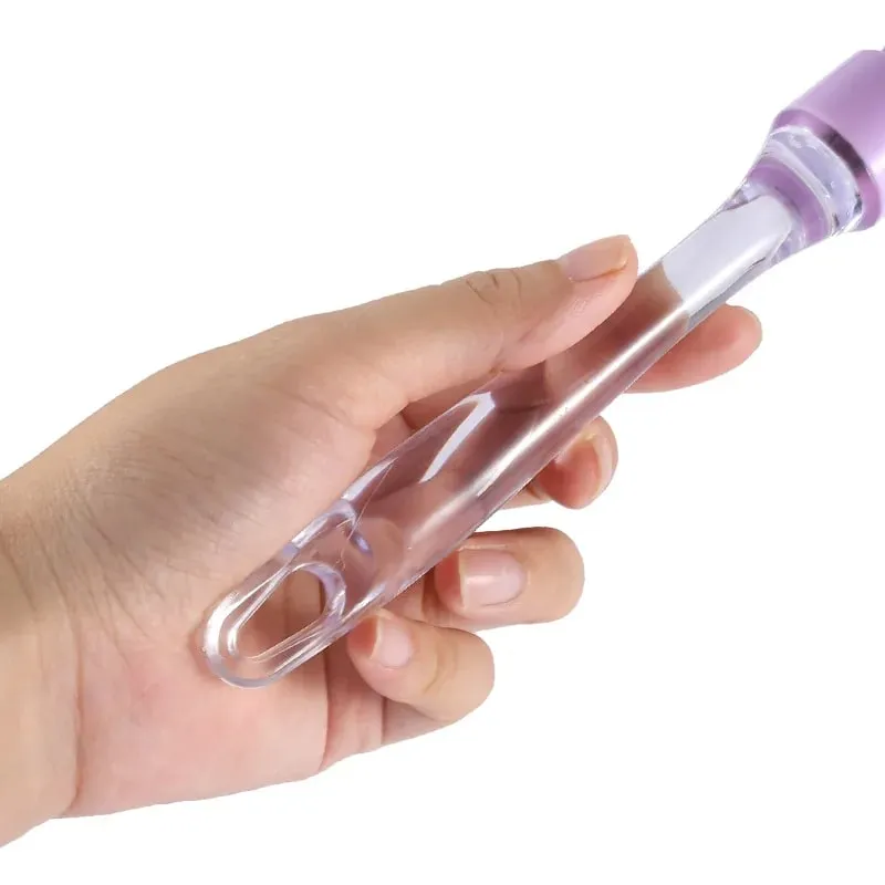 1 PC 10 นิ้วคู่มือโปร่งใสซิลิโคนไข่ Beater เค้กครีมผสมไข่เบเกอรี่ Gadget — image 4