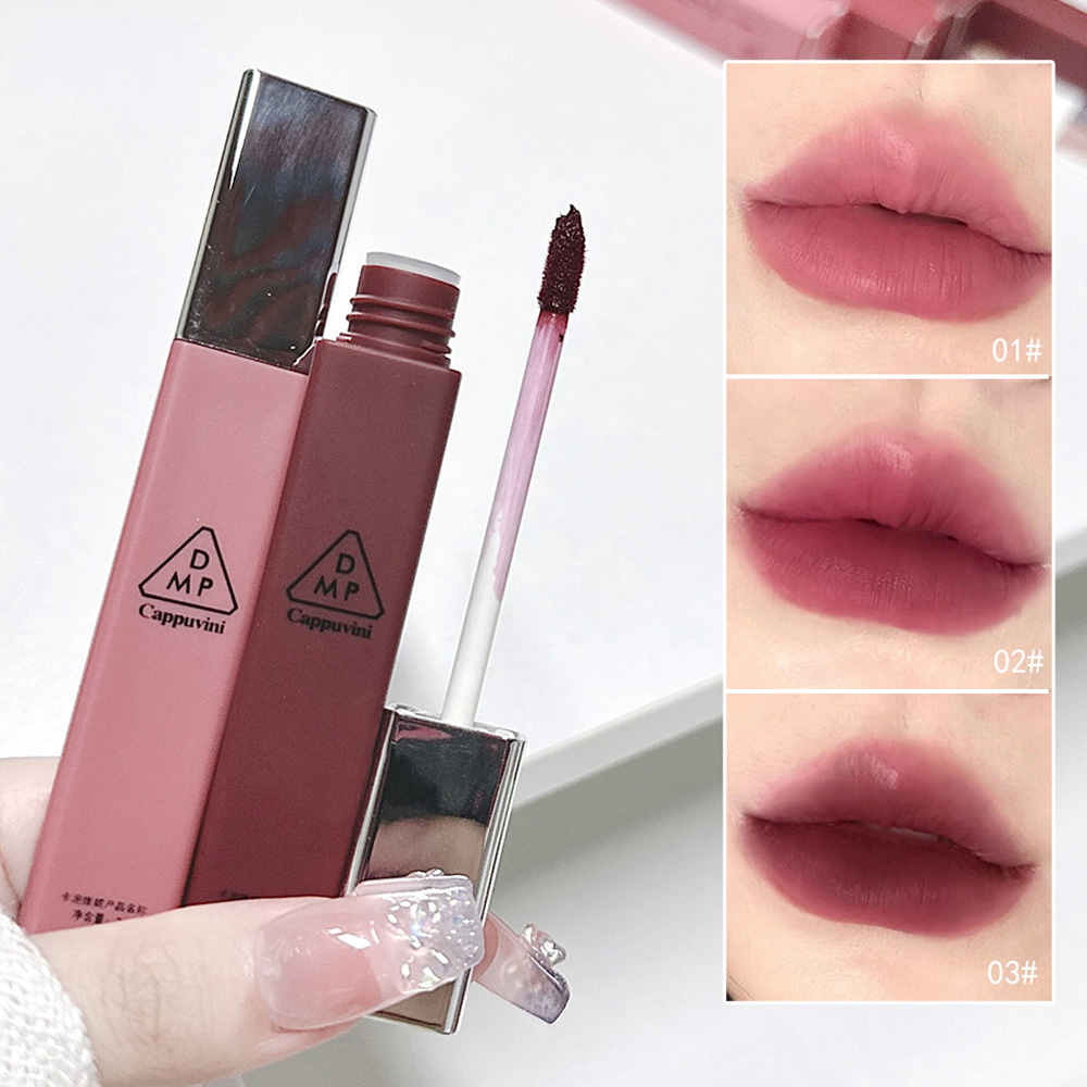 Cappuvini Matte Velvet Lip Glaze Hydratační hladká dlouhotrvající rtěnka Makeup Lesk na rty — image 2