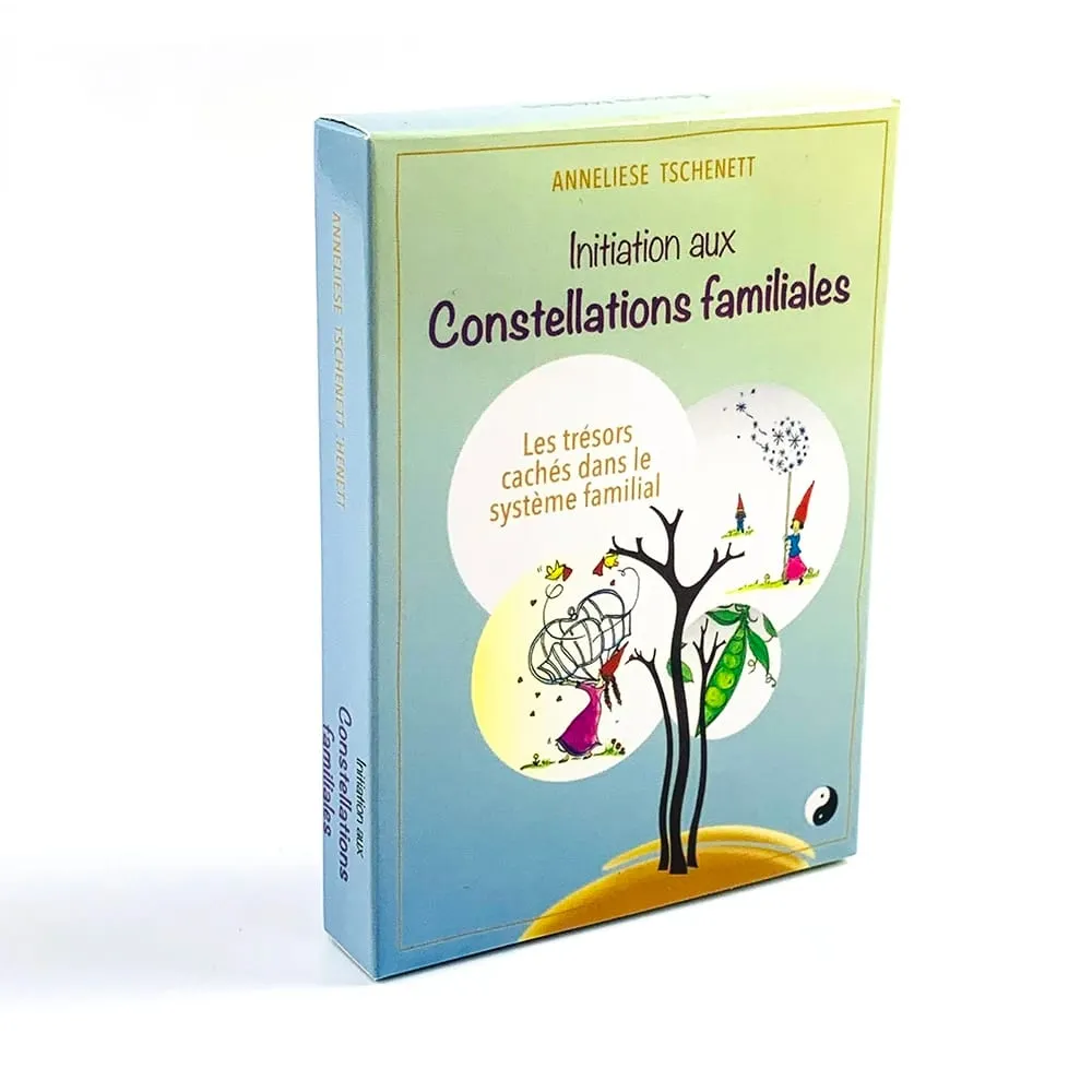 Constellations Familiales Game Cards 35 Card French Version Divination Oracle Deck Family Constellation Tool Christmas Gifts