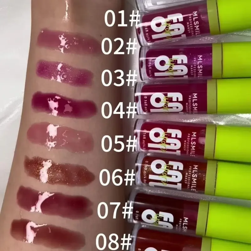 Glossy Lip Care Oil 8 Available Shades Hydrate And Soften Lips Create Plump Dewy Lip Look Comfortable All‑day Wearing — image 5