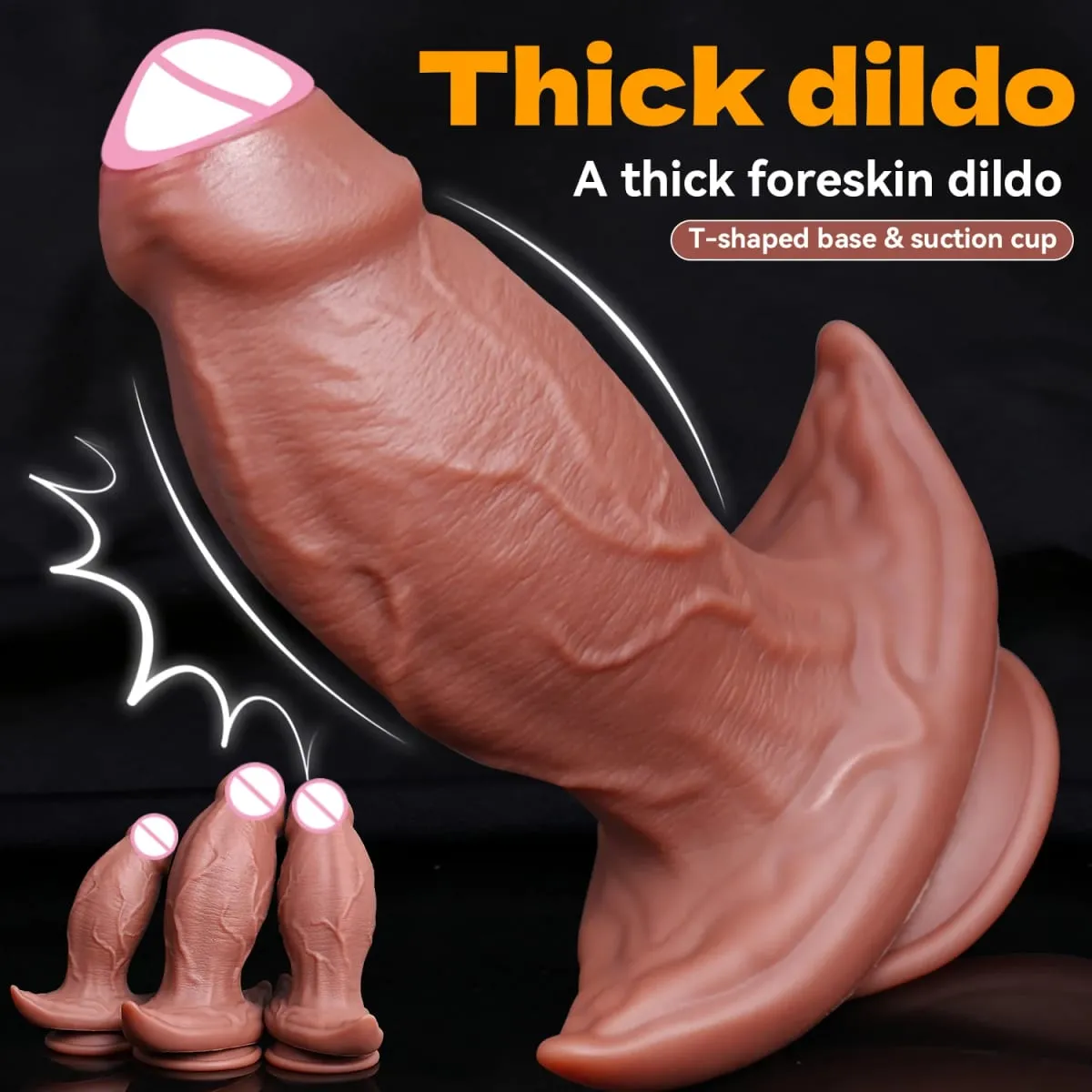 Gode épais réaliste en Silicone souple, pénis, organes génitaux masculins, Masturbation vaginale, ventouse, grosse bite, Plug Anal pour femme, jouets sexuels pour adultes — image 2