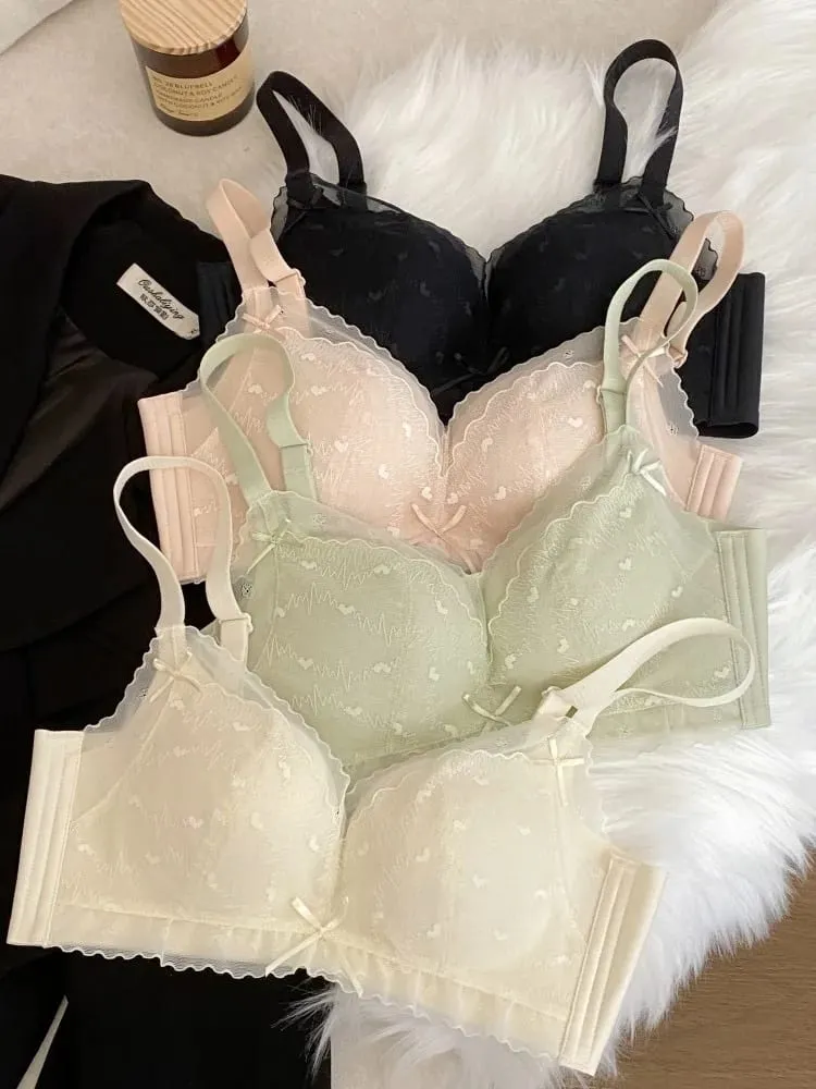 MOYISU Pure Desire Breeze Push-Up-BH, kabellos, für kleine Brüste, atmungsaktiv, Anti-Durchhängen, Komfort, Lift-Unterstützung, AB-Cup, Damen S-XL — image 6