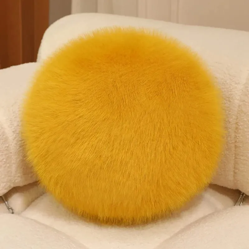 30 cm Lange Plüsch Flauschigen Runden Plüsch Kissen Cartoon Ball Kissen Begleiten Gefüllte Kissen Auto Hause Sofa Decor Plüsch Kissen — image 13