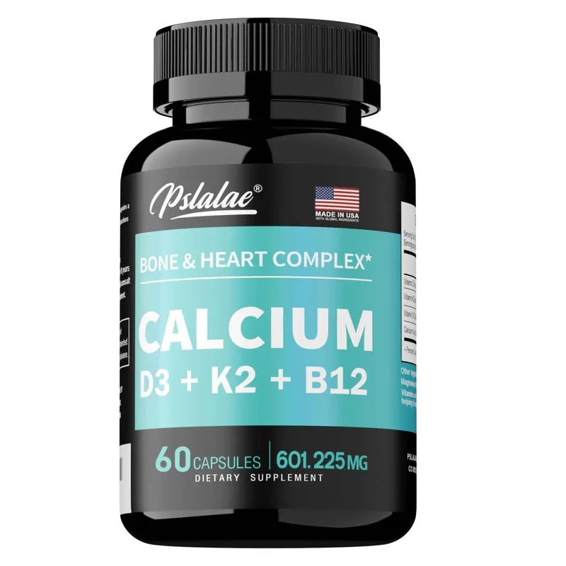 4-in-1 Calcium Supplement with Vitamin D3 K2 B12 - Supports Bones Teeth Heart and Immune System Function — image 10