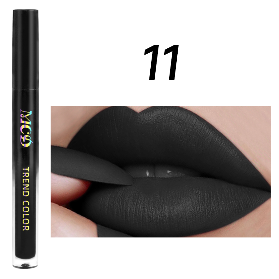 1pcs Waterproof Matte Velvet Lip Glaze Moisturizing Lip Gloss Long Lasting Liquid Lipstick Not Easy to Fade Lip Tint Makeup — image 3