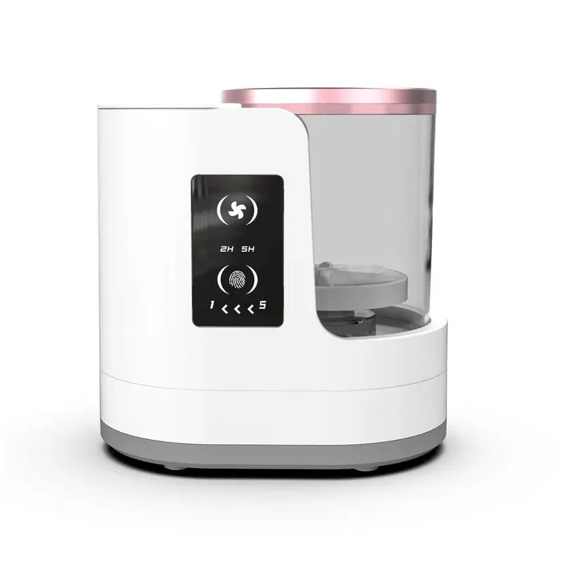 Tragbare Elektrische Make-Up Pinsel Waschmaschine Touch Timing Panel Schnelle Saubere Luft Dry Fit Pinsel Desktop Schönheit Werkzeug Reiniger