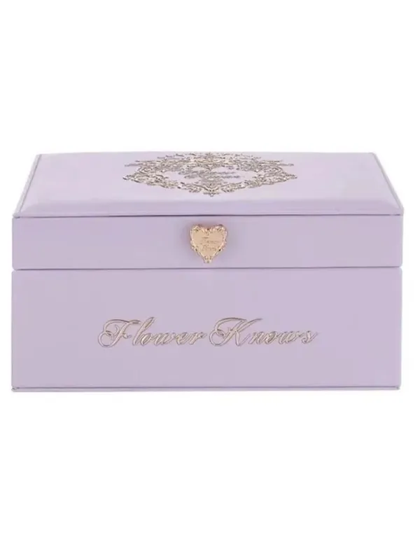 Flower Knows Kosmetik-Aufbewahrungsbox, limitierte Auflage, Erdbeer-Rokoko-Veilchen-Schmuck, leere Box — image 9