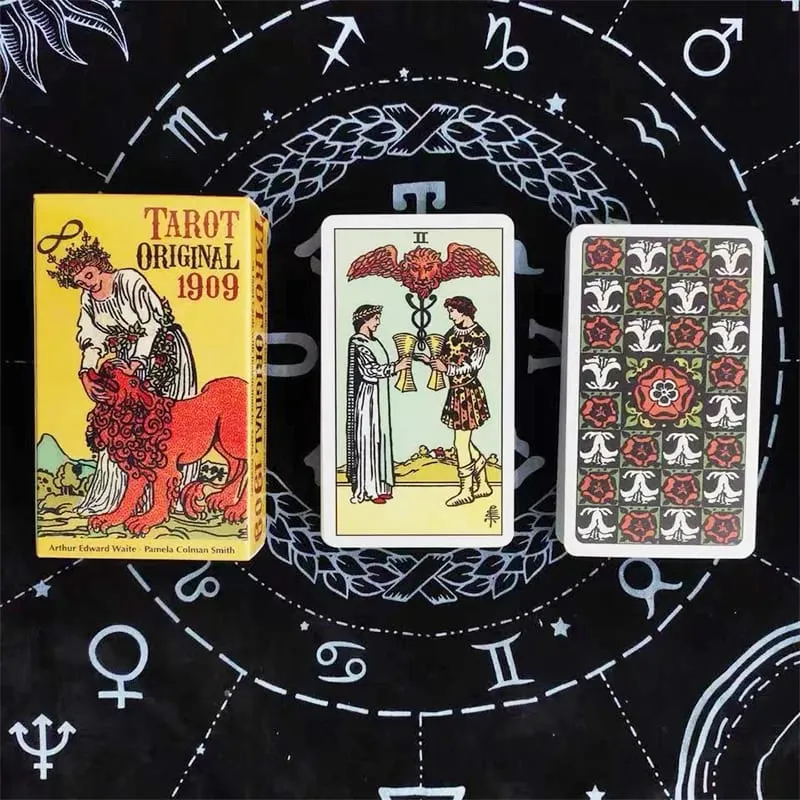 The Rider Waite Smith 1909 Tarot Cards Oracle Deck for Beginners English Spanish Classic Divination Edition Play Game — image 6