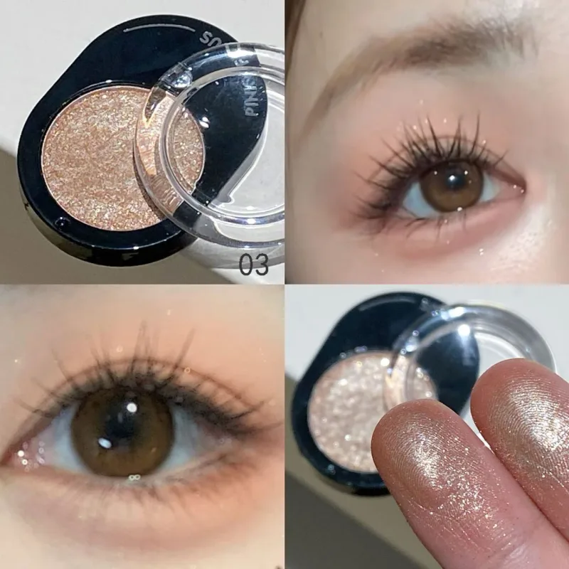 12 colori diamante brillante ombretto cosmetici lunga durata setosa facile da colorare perla luce illuminante ombretto tavolozza di trucco — image 10