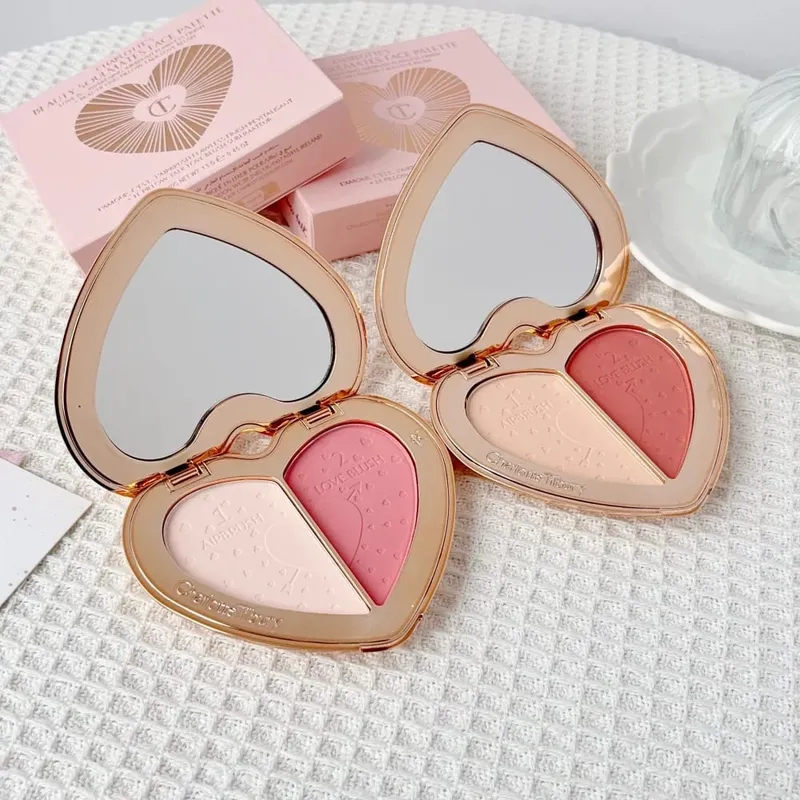 Charlotte tilbury chique pó blush sedoso macio edificável blendable radiante luminoso de longa duração brilho natural swish pop maquiagem — image 4