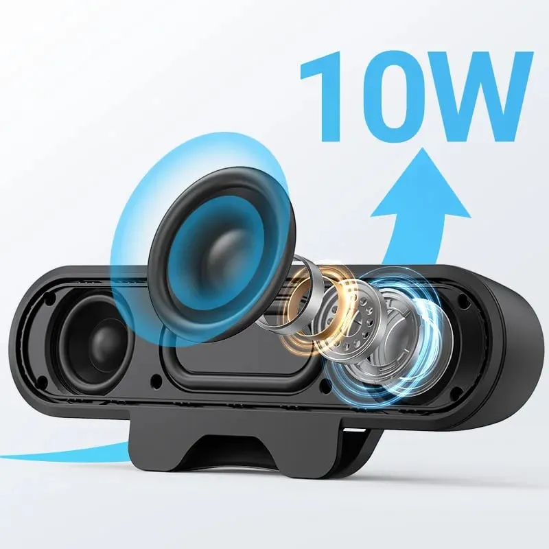 Μίνι Soundbar Κλιπ ηχείων Φορητό USB ενσύρματο υπολογιστή Τηλεόραση Υπολογιστής Υπολογιστής Υπολογιστής Υπολογιστής Υπολογιστής Υπολογιστής Υπογούφερ Sound Box Music Caixa De Som Bocina Coluna — image 6