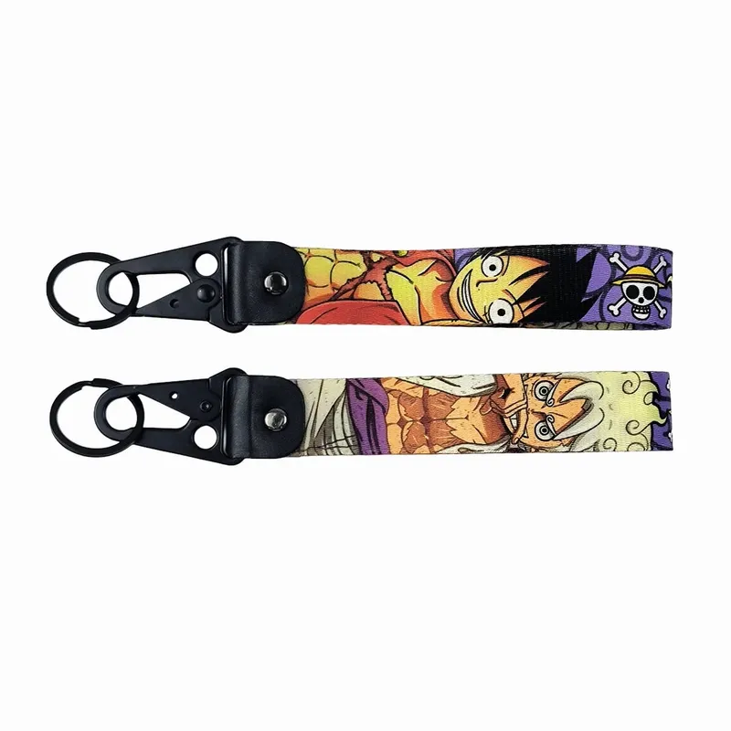 One Piece Cool Eagle Beak Keychain Lanyard Anime Manga Series Badge Holder USB Pendant Portable Key Lanyard Accessories — image 7