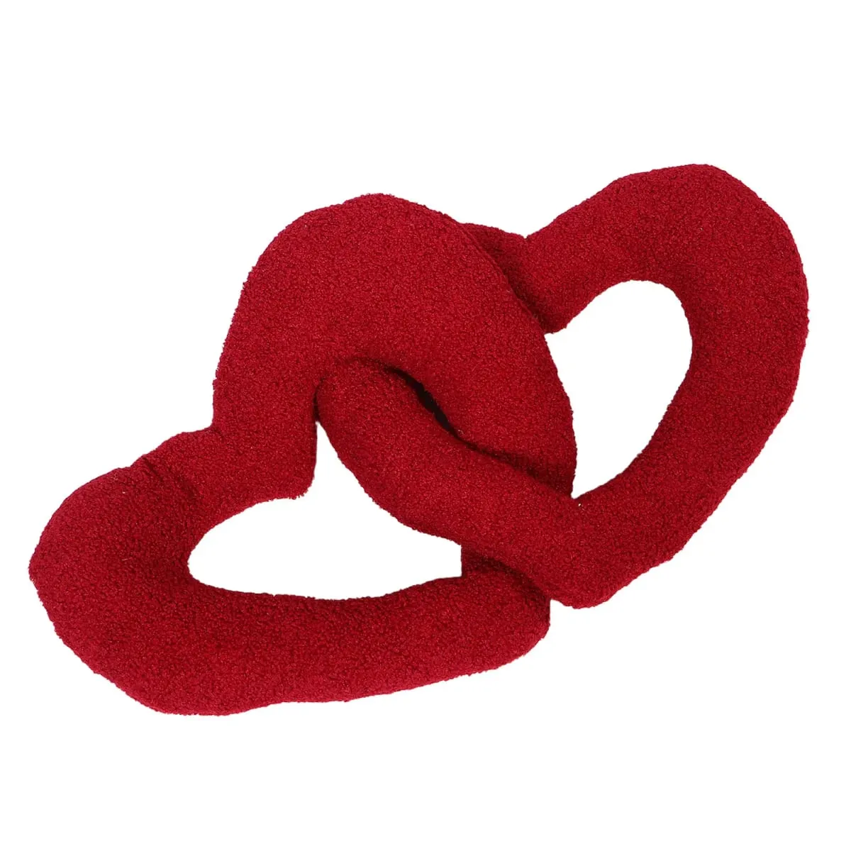 หัวใจสีแดงหมอนเบาะ Handmade Soft Love โยนหมอนตกแต่งสำหรับโซฟาข้างเตียงวันวาเลนไทน์ตกแต่งบ้านโรแมนติก