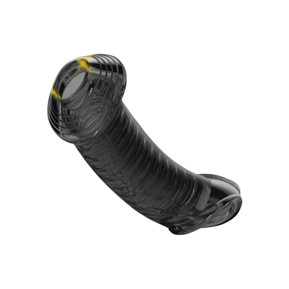 Yeniden kullanılabilir Penis Halkaları Erkekler Için Gecikme Boşalma Güçlü Ereksiyon Seks Oyuncakları Çift Için Silikon Horoz Halka Büyütme yetişkin oyuncaklar — image 1
